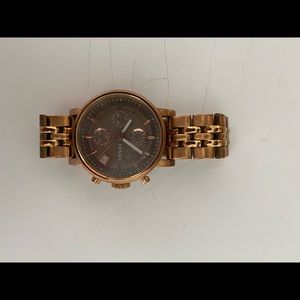 PRELOVED STAINLESS STEEL FOSSIL WATCH